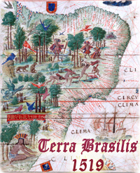 Terra Brasilis mapa