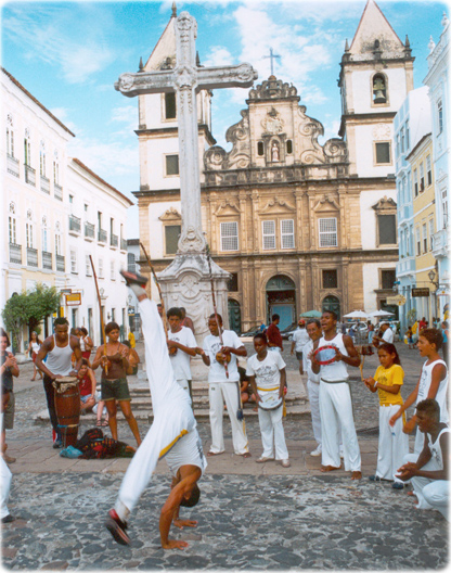 Capoeira no Centro Historico